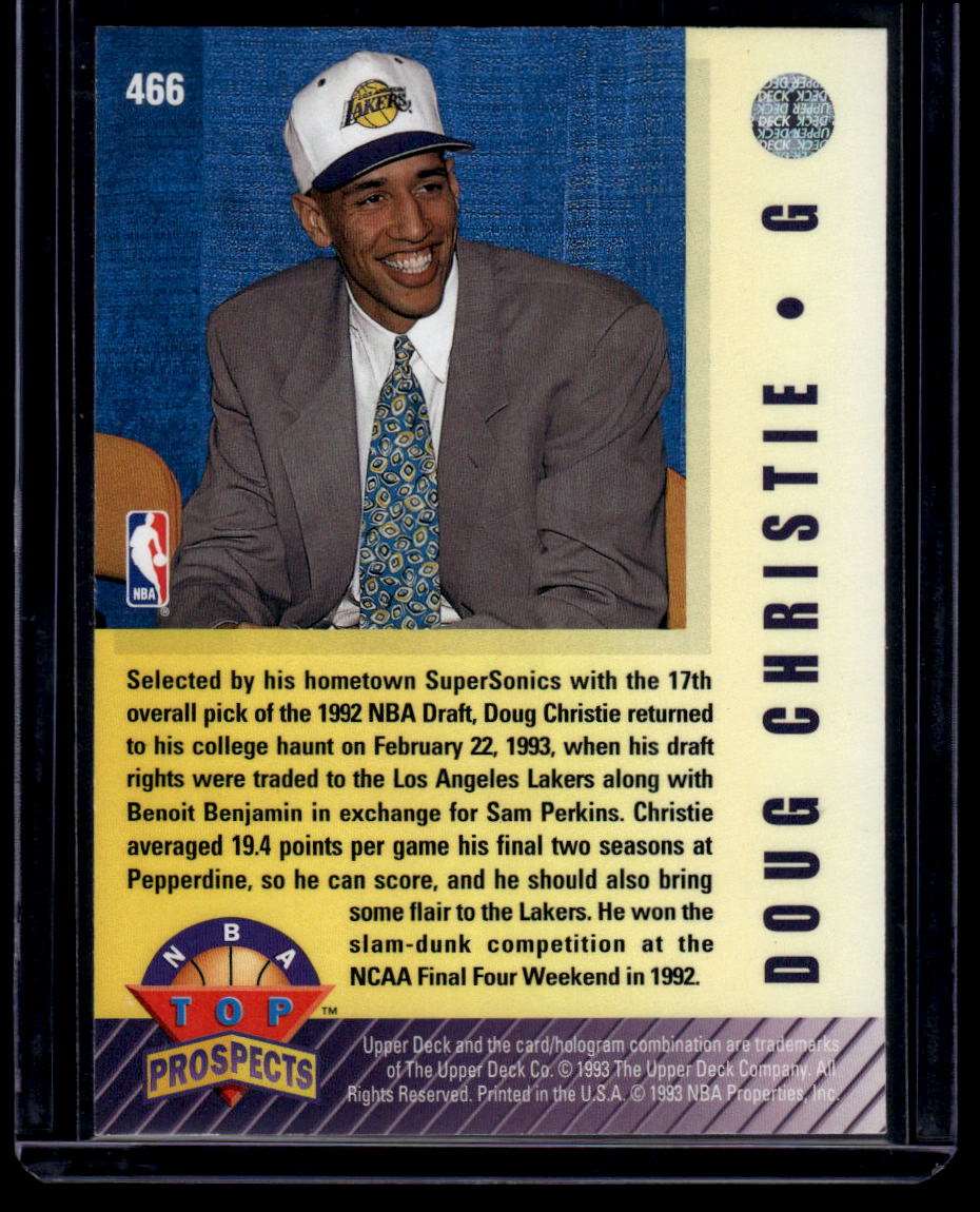 1992-93 Upper Deck #466 Doug Christie