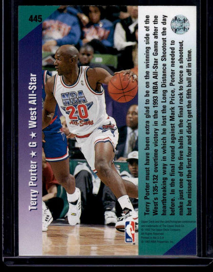 1992-93 Upper Deck #445 Terry Porter