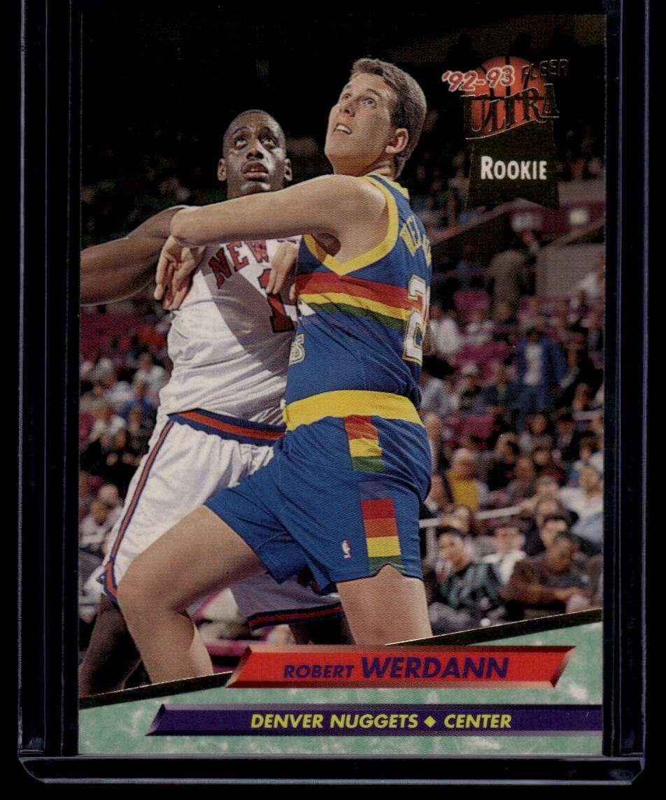 1992-93 Ultra #256 Robert Werdann