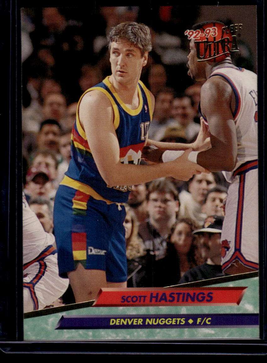 1992-93 Ultra #252 Scott Hastings