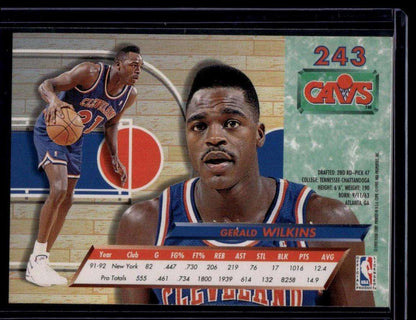 1992-93 Ultra #243 Gerald Wilkins