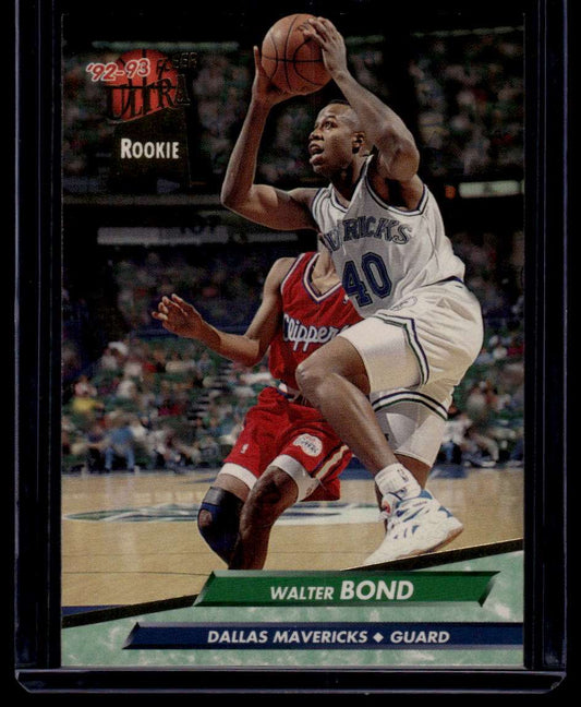 1992-93 Ultra #244 Walter Bond