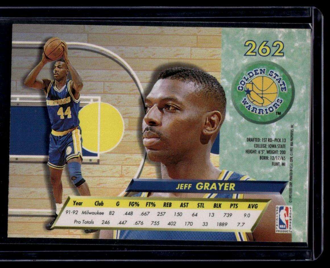 1992-93 Ultra #262 Jeff Grayer