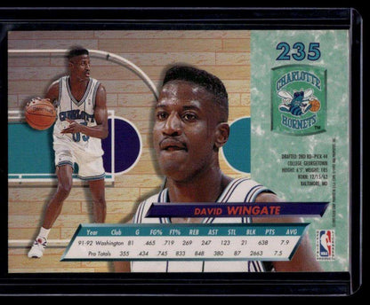 1992-93 Ultra #235 David Wingate