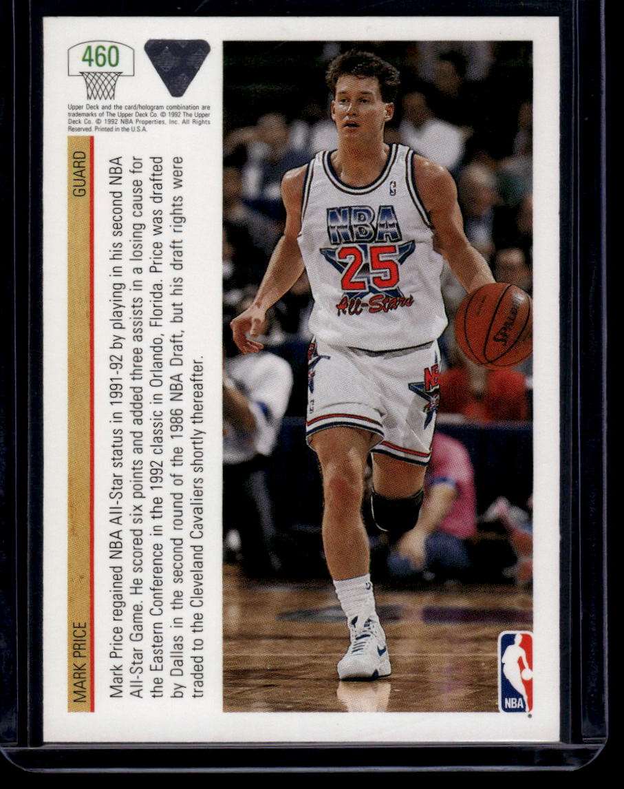 1991-92 Upper Deck #460 Mark Price