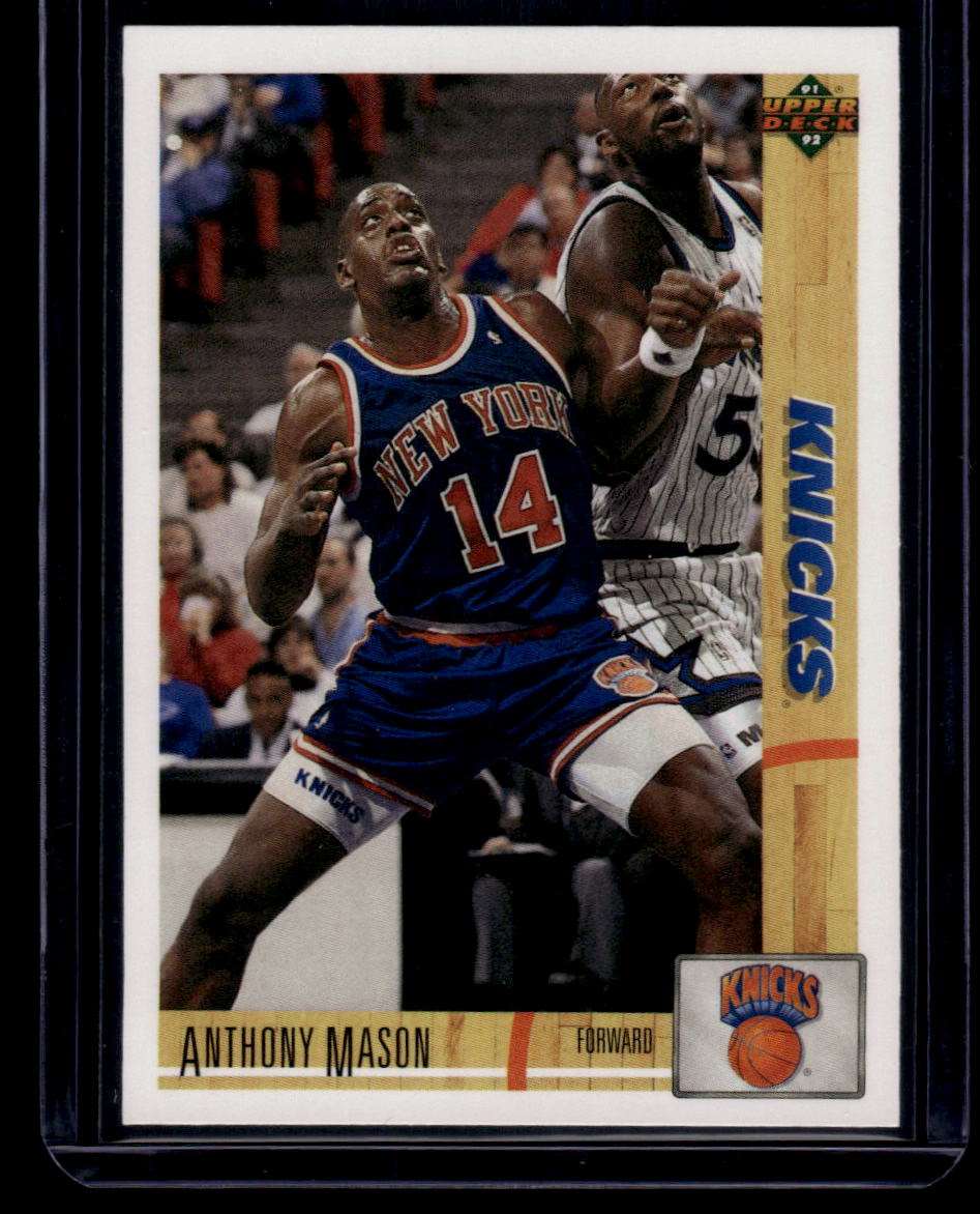 1991-92 Upper Deck #430 Anthony Mason