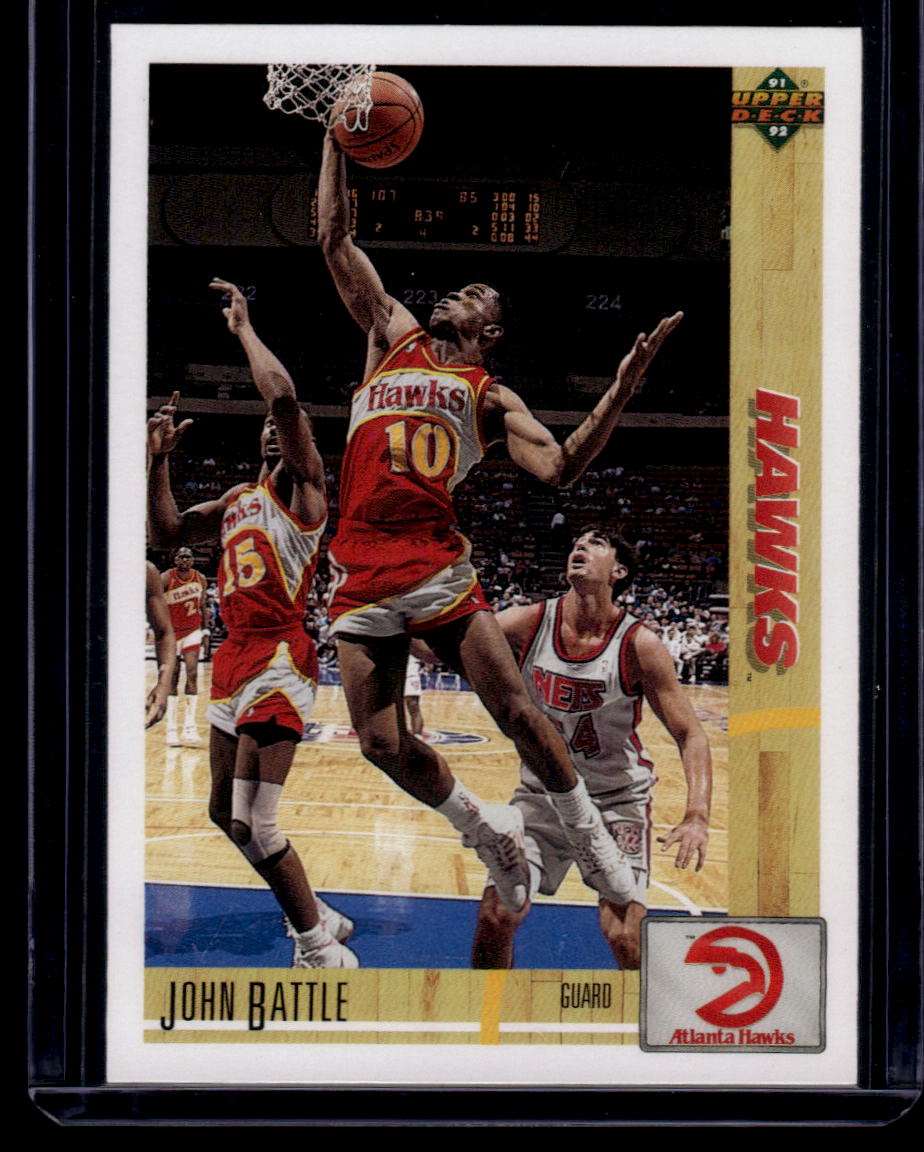 1991-92 Upper Deck #388 John Battle