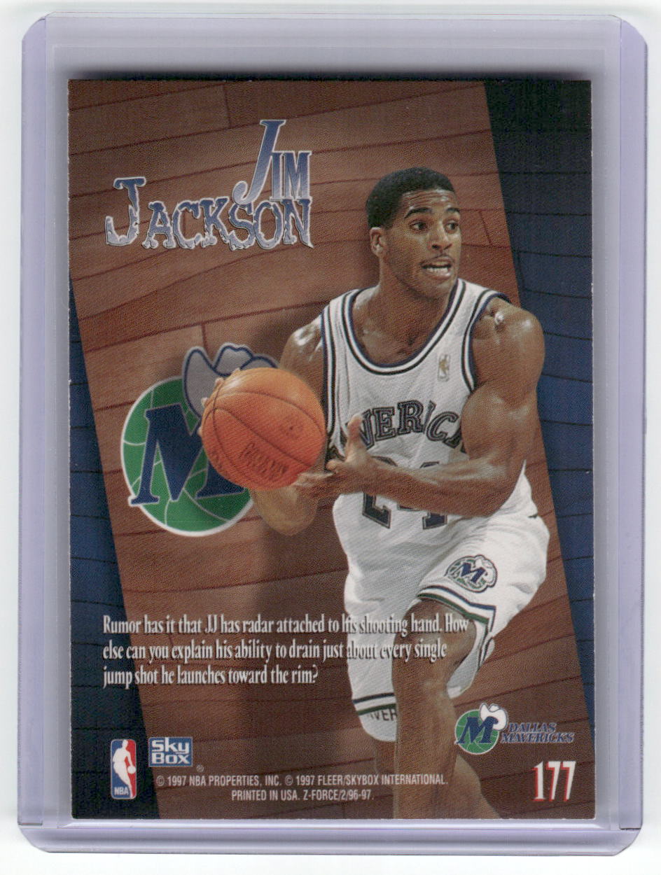 1996-97 SkyBox Z-Force #177 Jim Jackson