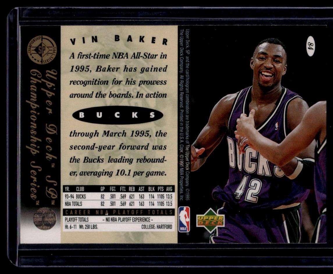 1994-95 SP Championship #84 Vin Baker