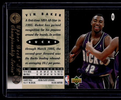 1994-95 SP Championship #84 Vin Baker