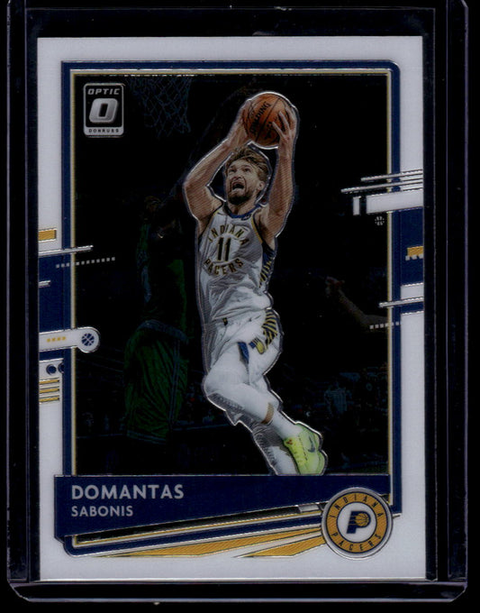 2020-21 Donruss Optic #142 Domantas Sabonis