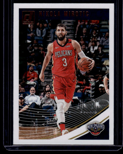 2018-19 Donruss #27 Nikola Mirotic