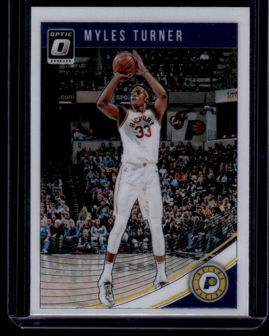 2018-19 Donruss Optic #142 Myles Turner