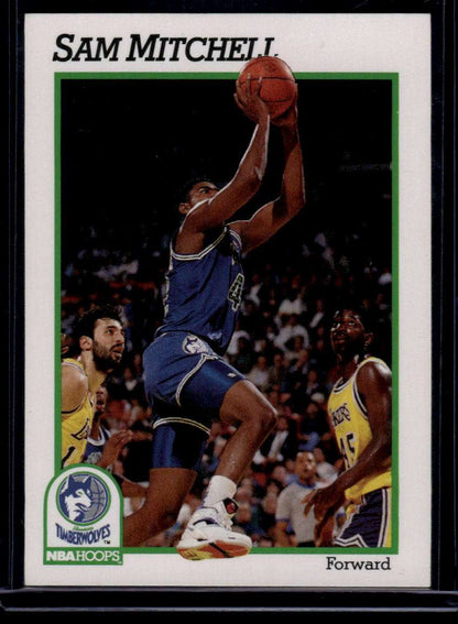 1991-92 Hoops #127 Sam Mitchell