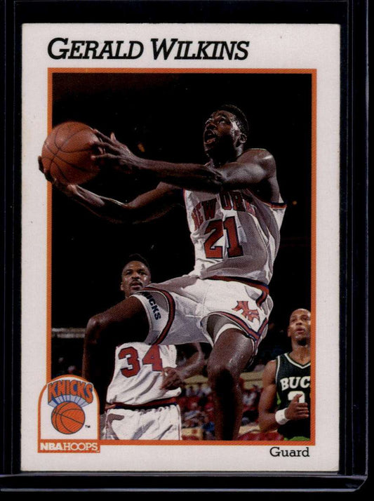 1991-92 Hoops #146 Gerald Wilkins