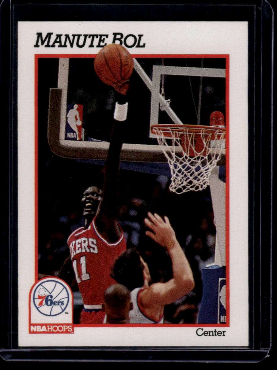 1991-92 Hoops #157 Manute Bol