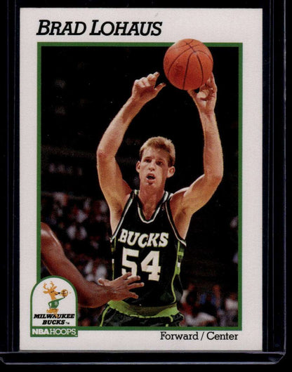 1991-92 Hoops #118 Brad Lohaus