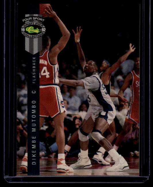 1992 Classic Four Sport #312 Dikembe Mutombo