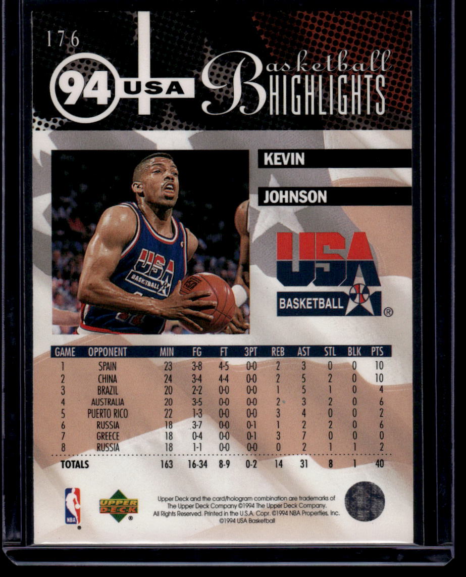 1994-95 Upper Deck #176 Kevin Johnson