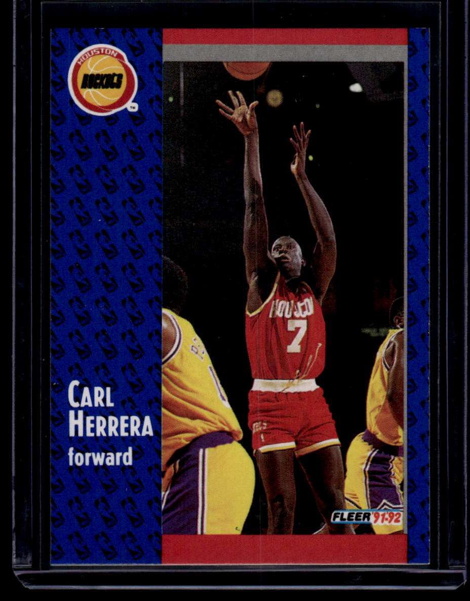 1991-92 Fleer #290 Carl Herrera