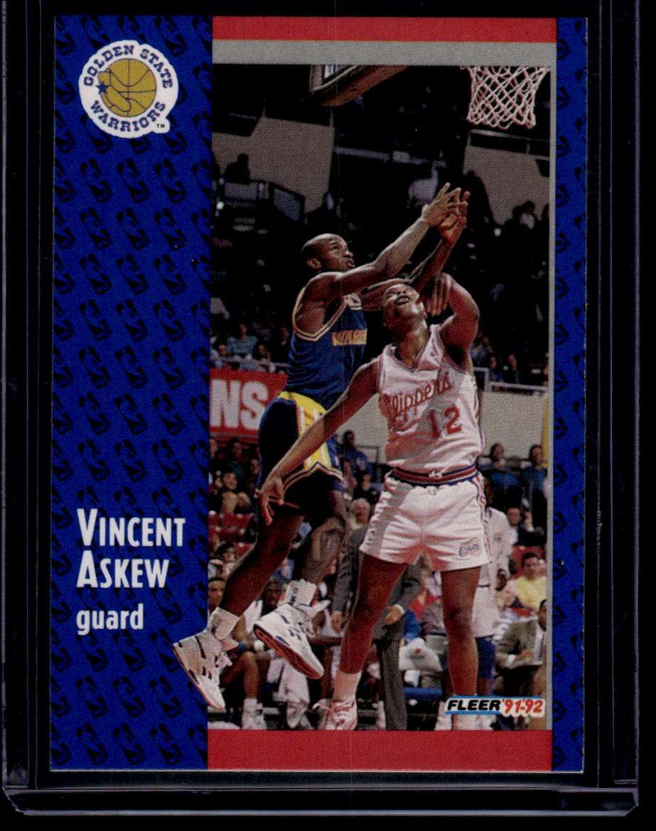 1991-92 Fleer #285 Vincent Askew