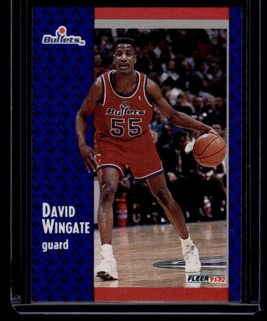 1991-92 Fleer #371 David Wingate