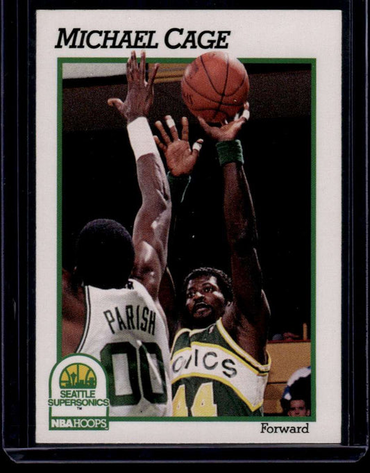 1991-92 Hoops #198 Michael Cage