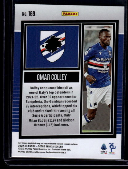 2022-23 Score Serie A #169 Omar Colley