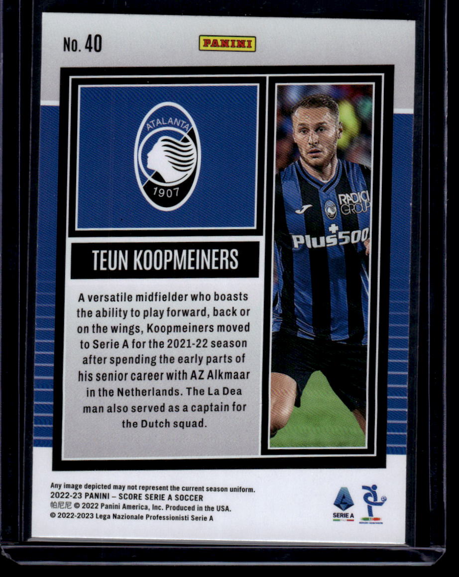 2022-23 Score Serie A #40 Teun Koopmeiners