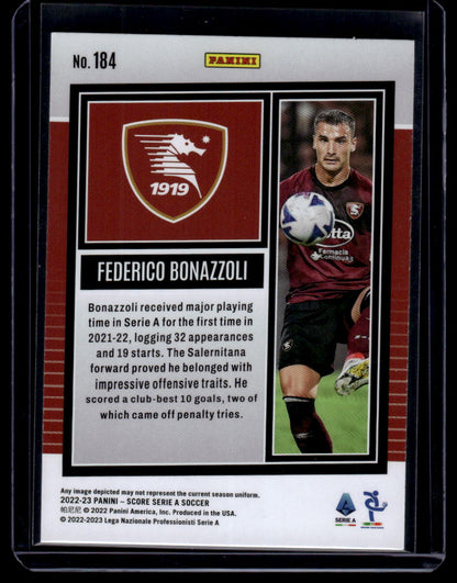 2022-23 Score Serie A #184 Federico Bonazzoli