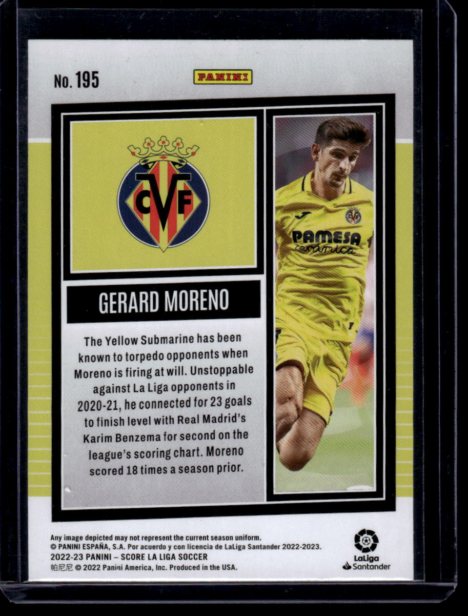 2022-23 Score LaLiga Santander #195 Gerard Moreno