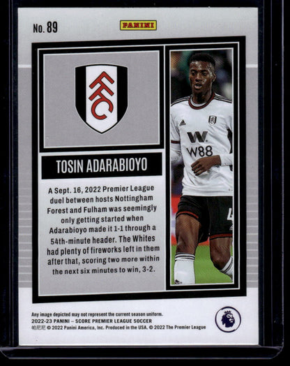 2022-23 Score Premier League #89 Tosin Adarabioyo