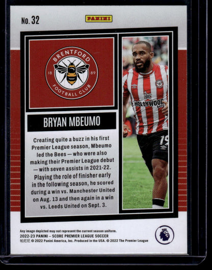 2022-23 Score Premier League #32 Bryan Mbeumo