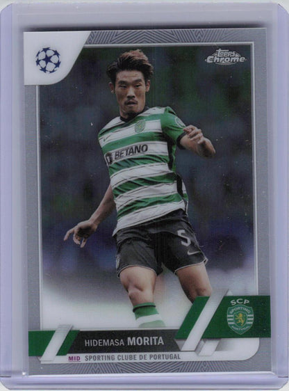 2022-23 Topps Chrome UEFA Club Competitions #152 Hidemasa Morita