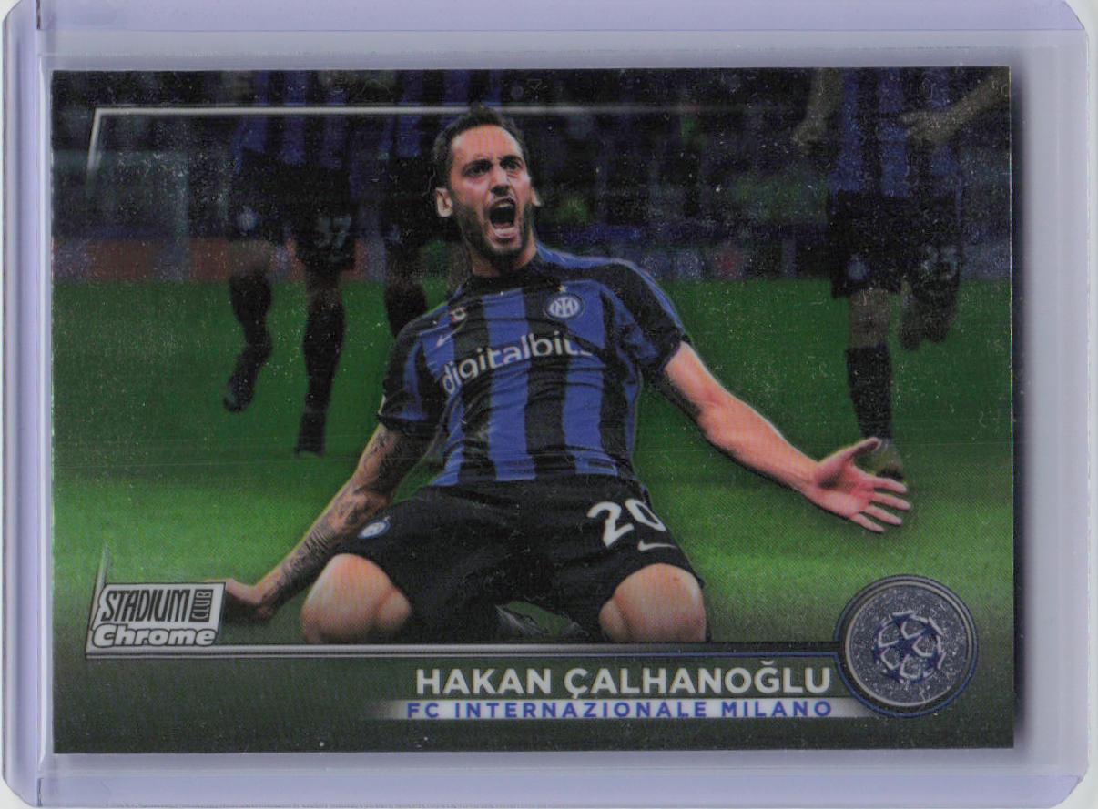 2022-23 Stadium Club Chrome UEFA Club Competitions #34 Hakan Çalhanoğlu