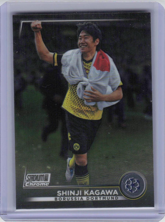 2022-23 Stadium Club Chrome UEFA Club Competitions #78 Shinji Kagawa