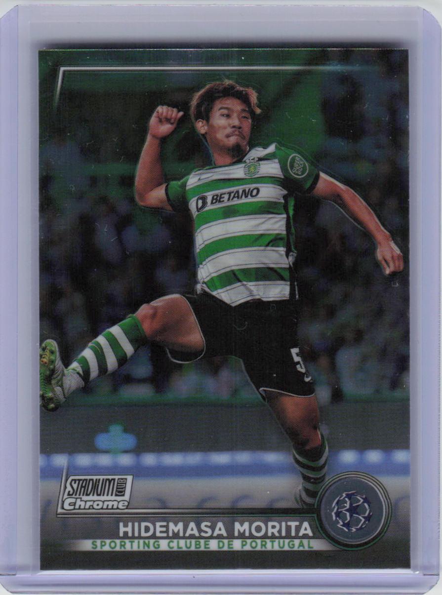 2022-23 Stadium Club Chrome UEFA Club Competitions #82 Hidemasa Morita