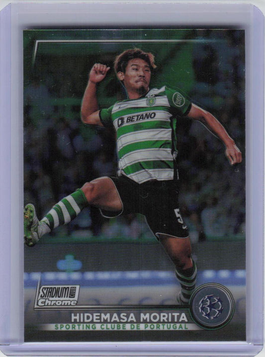 2022-23 Stadium Club Chrome UEFA Club Competitions #82 Hidemasa Morita