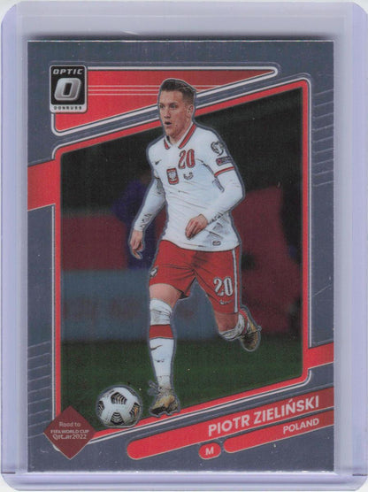 2021-22 Donruss #109 Piotr Zielinski Optic