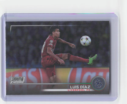 2022-23 Stadium Club Chrome UEFA Club Competitions #75 Luis Díaz