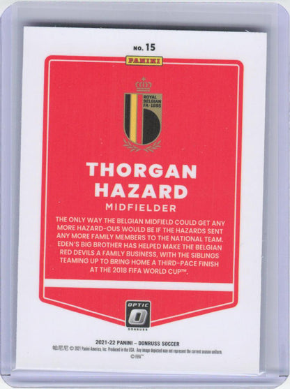 2021-22 Donruss #15 Thorgan Hazard Optic