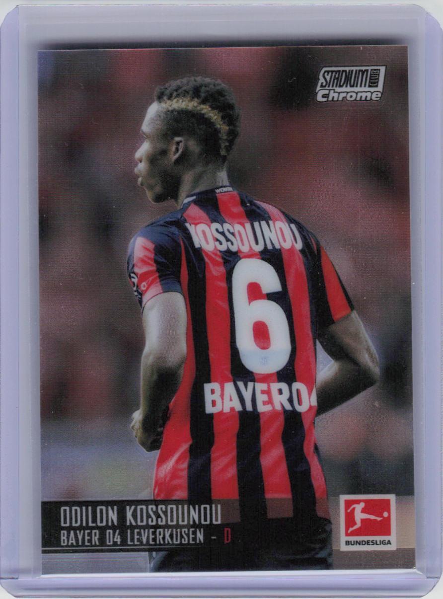 2021-22 Stadium Club Chrome Bundesliga #69 Odilon Kossounou