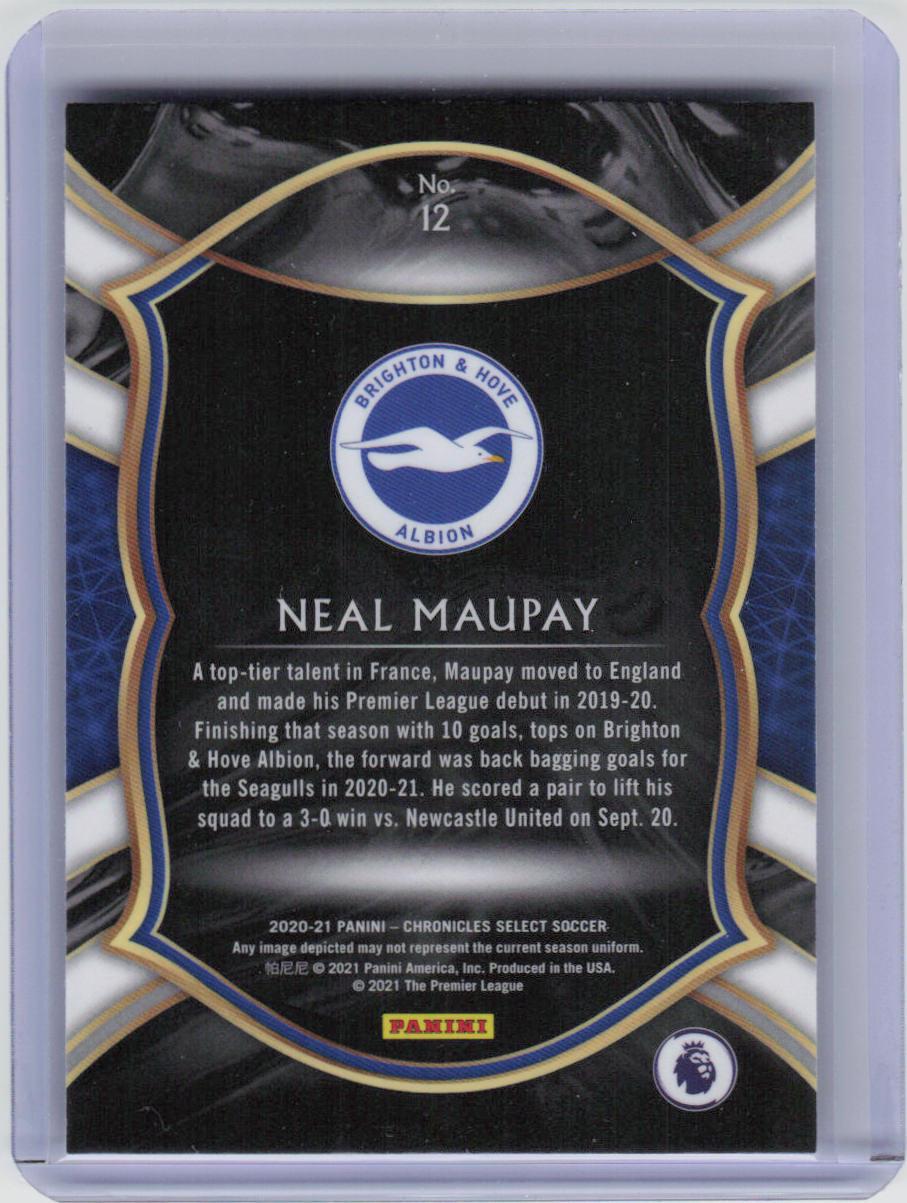 2020-21 Panini Chronicles: Select Premier League #12 Neal Maupay