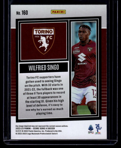 2022-23 Score Serie A #160 Wilfried Singo