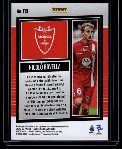 2022-23 Score Serie A #119 Nicolo Rovella