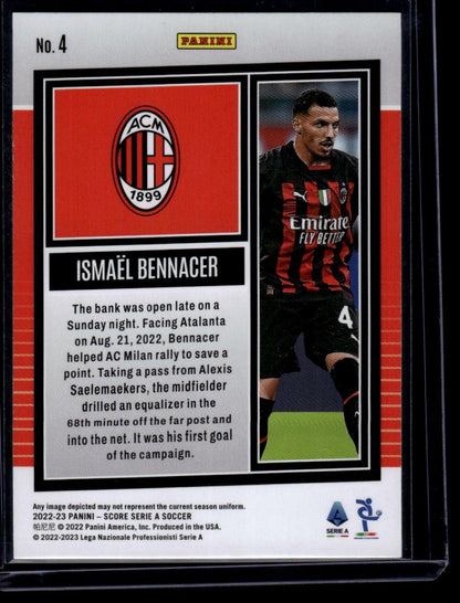 2022-23 Score Serie A #4 Ismael Bennacer