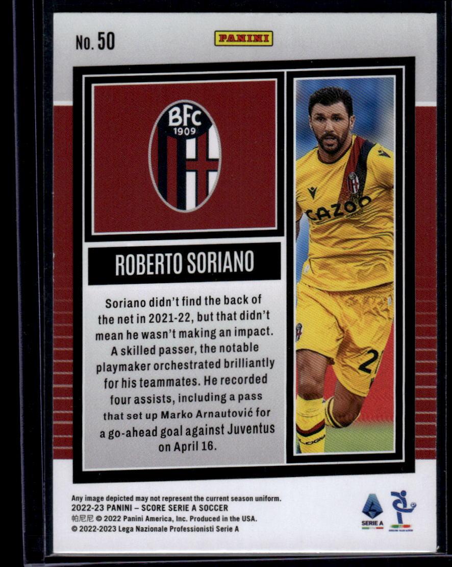 2022-23 Score Serie A #50 Roberto Soriano