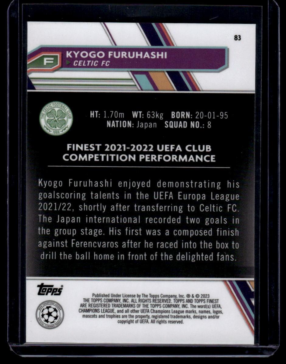 2022-23 Finest UEFA Club Competitions #83 Kyogo Furuhashi