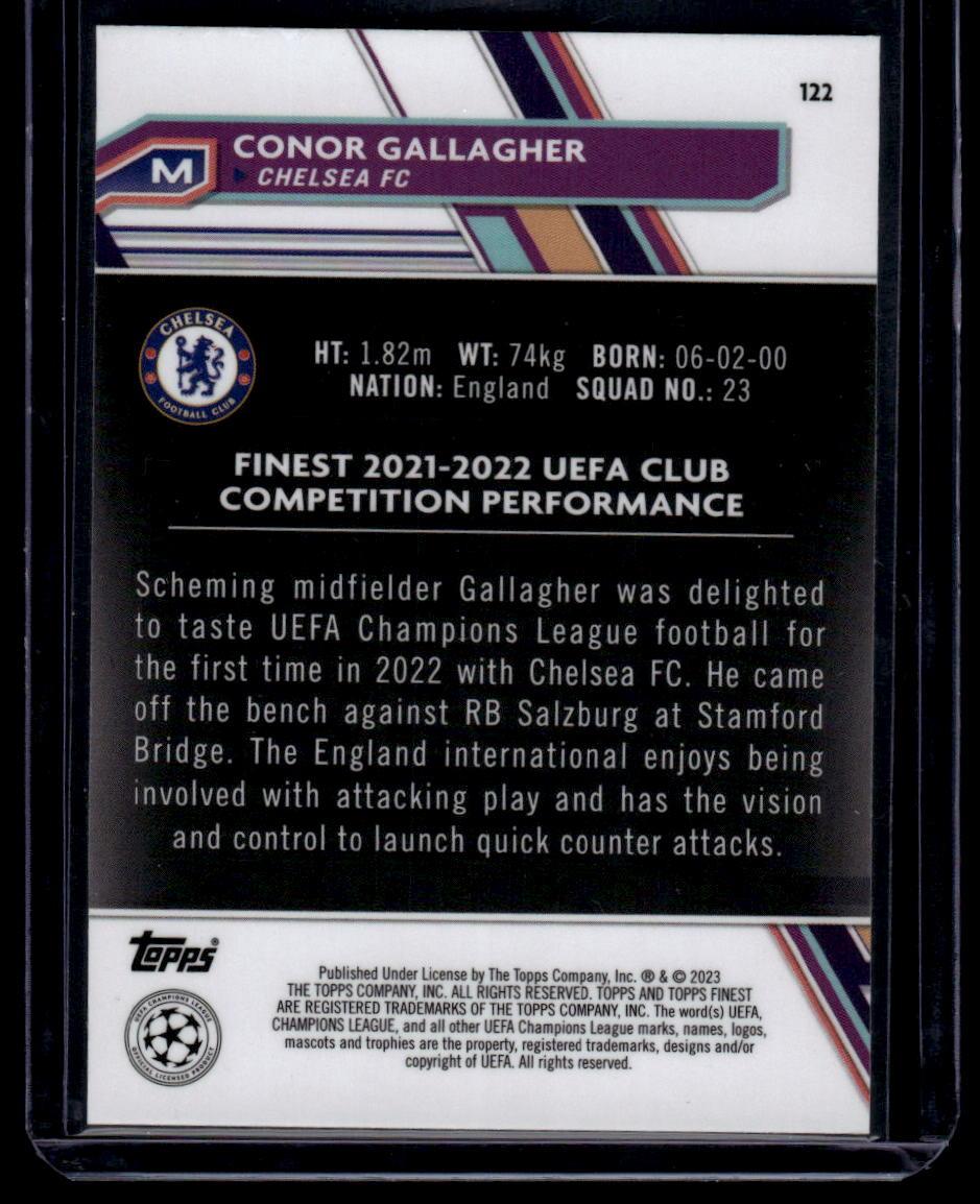 2022-23 Finest UEFA Club Competitions #122 Conor Gallagher