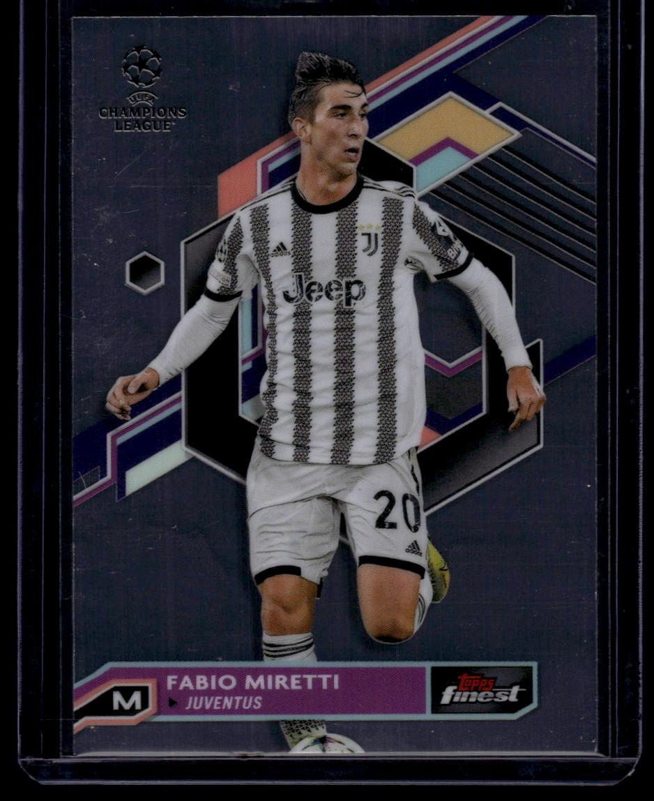 2022-23 Finest UEFA Club Competitions #136 Fabio Miretti